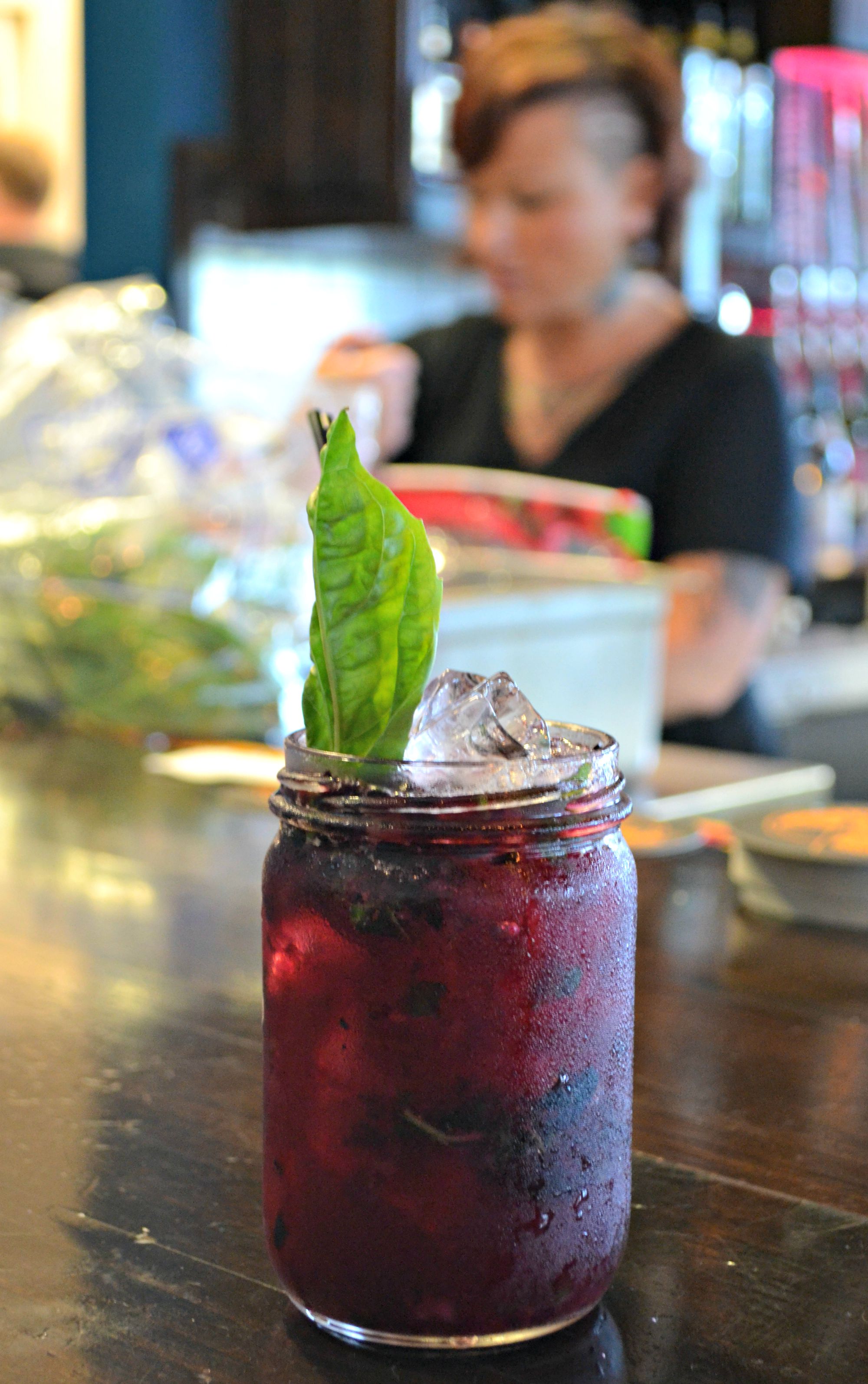 Herbs for Summer Cocktails, Mason Jar Tavern