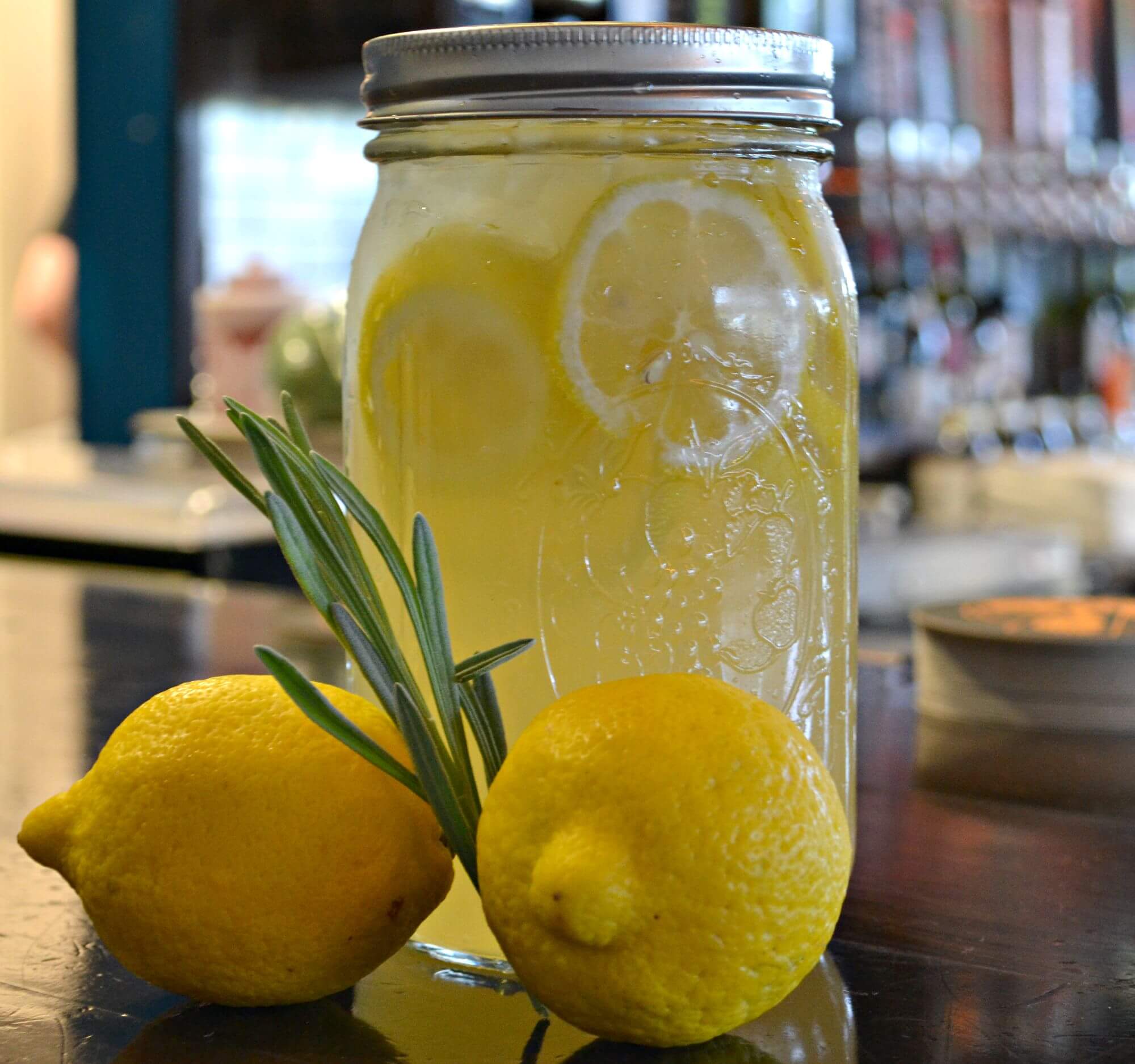 Herbs for Summer Cocktails, Mason Jar Tavern