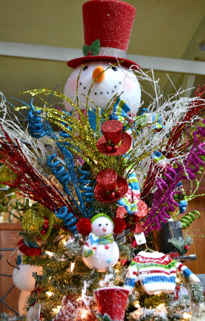 Snow Much Fun snowman tree topper